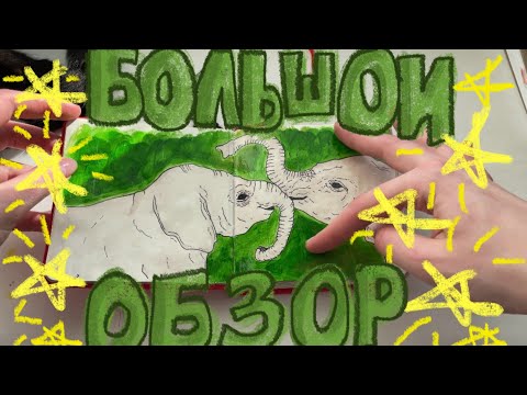 Видео: ✨БОЛЬШОЙ ОБЗОР СКЕТЧБУКА✨ (Буба помогала как могла)