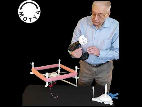 Видео: Полностью электрифицированы процессы перемотки пряжи.