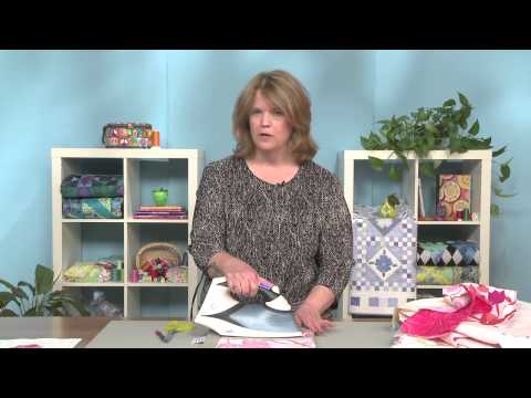 Видео: Простая аппликация из клеевой ткани: советы по квилтингу