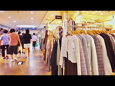 Видео: [4K SEOUL] Прогулка в ГОТО-мале, подземный торговый центр, где осенняя одежда очень дешево
