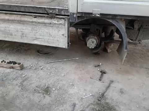 Видео: Разводной механизм мерседес 814 - 1320, причина неисправности.
