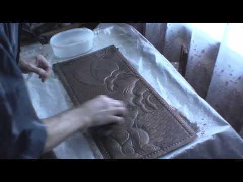 Видео: Чеканка от Константина Ивановича от начала до конца (часть 2)