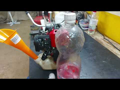 Видео: первый запуск мотокосы после зимы