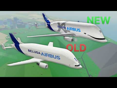 Видео: Airbus Beluga: старое против нового в PTFS