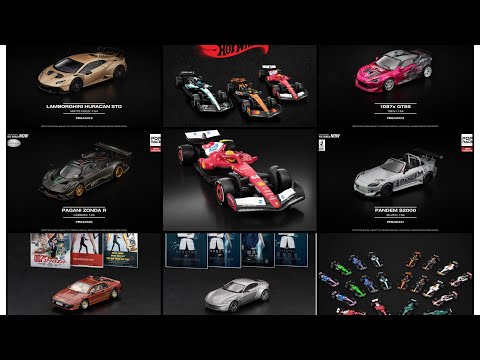 Видео: Новый гоночный автомобиль Ferrari F1 от Hot Wheels, новый набор Enzo Ferrari из набора Boulevard,...