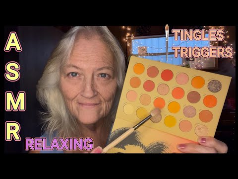 Видео: ASMR/Аккуратно наношу макияж/Расслабляюсь💄💤