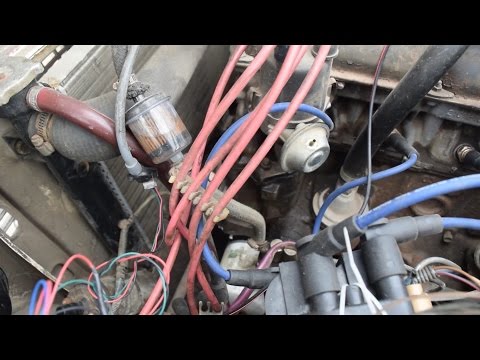 Видео: Замена карбюратора на инжектор. Часть 2. ВАЗ 2106, проводка, зажигание. Замеры динамики с модулем.