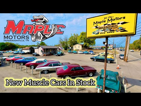 Видео: American Hotrods Maple Motors 22.09.25 Инвентарь HotRods FroSale СДЕЛКИ США Обновление Rides Клас...