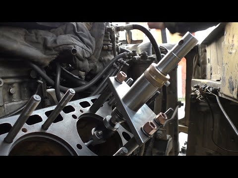Видео: Проточка посадочных мест в блоке Ямз-238. Борьба с газами. Часть 3.