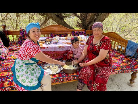 Видео: Узбекистан! Деревенское Утро в КИШЛАКЕ! Готовим ЧУЧВАРУ! Как живут узбеки?