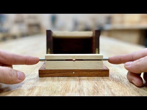 Видео: Уникальный двунаправленный запирающийся ящик