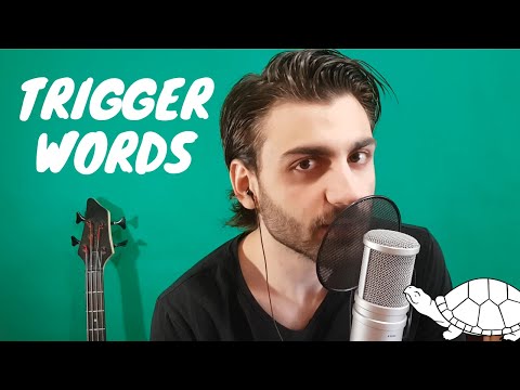 Видео: ASMR Bulgarian Trigger Words - Тригър Думи на Български / Close-up Whisper