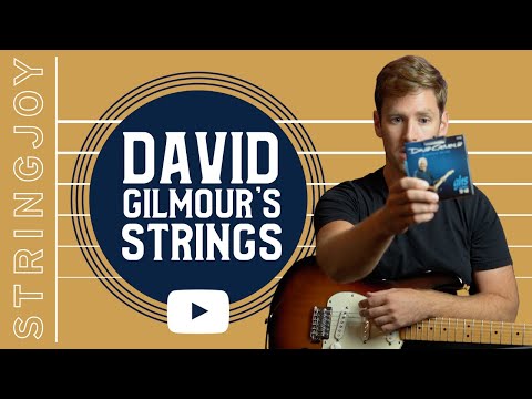 Видео: Что интересного в калибрах гитарных струн Дэвида Гилмора?