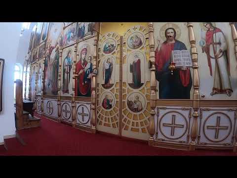 Видео: Дорогие братья и сёстры! Божественная служба храм Святой Троицы
