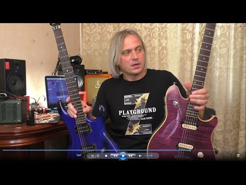 Видео: Обзор на диване - Ibanez JS 1200