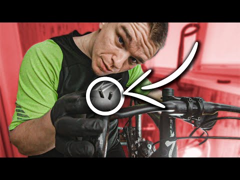 Видео: ВНУТРЕННЯЯ ПРОВОДКА РУЛЯ велосипеда. ЛАЙФХАК!