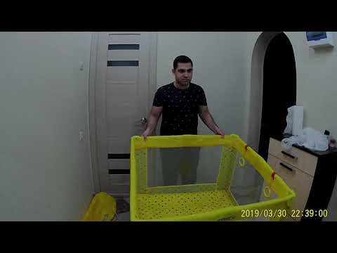 Видео: ОБЗОР МАНЕЖА БЕЙБИТОН-BABYTON. КАК СОБРАТЬ И РАЗОБРАТЬ МАНЕЖ