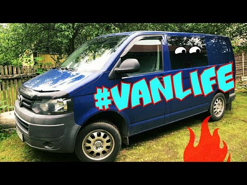 Видео: Автодом Volkswagen Transporter T6 Long  "Bulli" // Vanlife