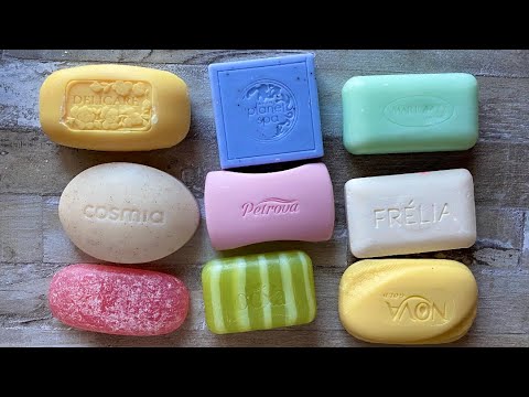 Видео: ASMR Soap cutting | Soap Carving|Резка мыла  | ASMR