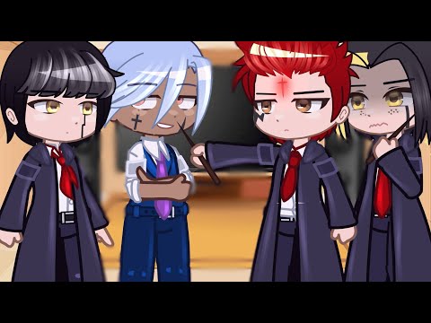 Видео: Реакция Божественных Провидцев на Дом Адлера || Mashle || Gacha React