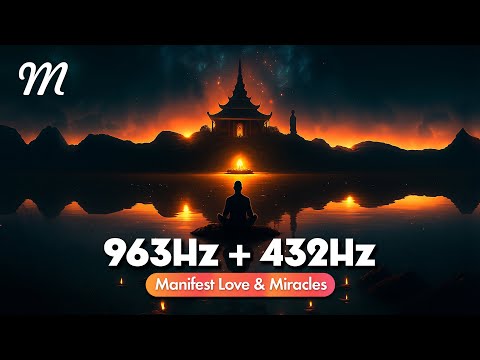 Видео: 963 Гц + 432 Гц • Привлекайте чудеса и бесконечные благословения 💜 (Частота Бога)