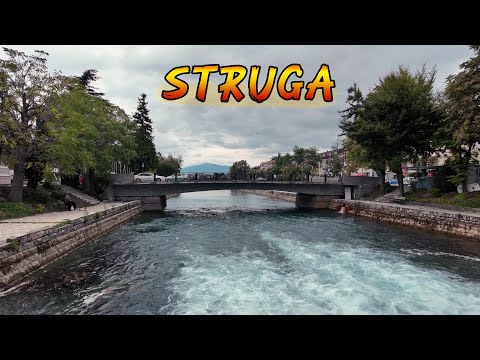 Видео: STRUGA, Macedonia (2024) 【Relaxing Lake Walk Tour】 🚶‍♂️ Прошетка покрај езеро, СТРУГА, Македонија