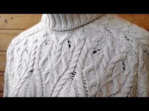 Видео: Свитер вязаный по вдохновению Лоро Пиана  из кашемира