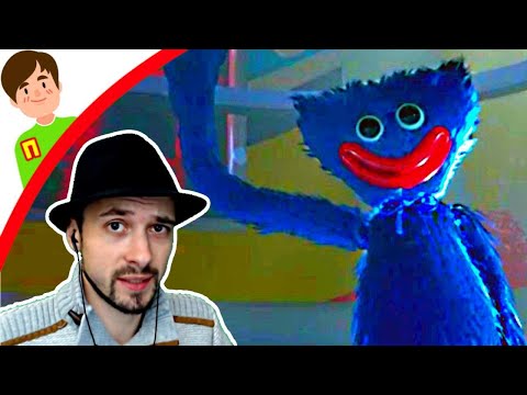 Видео: ПРоХоДиМеЦ впервые встречает ХАГГИ ВАГГИ! Игра Poppy Playtime: Chapter 1