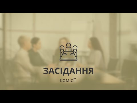 Видео: Комісія з питань бюджету та соціально-економічного розвитку