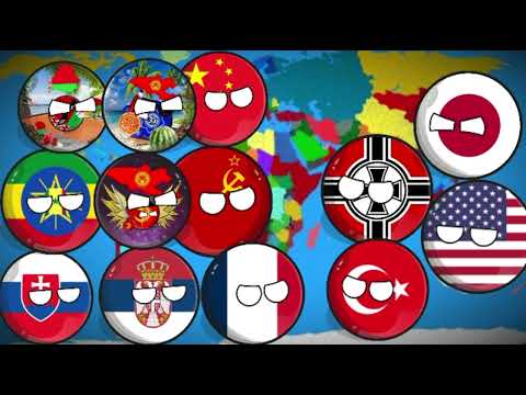 Видео: WW3 Все серии! #врек #countryballs #ссср