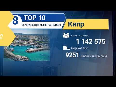 Видео: ТОП 10 - Еуропаның ең кішкентай елдері