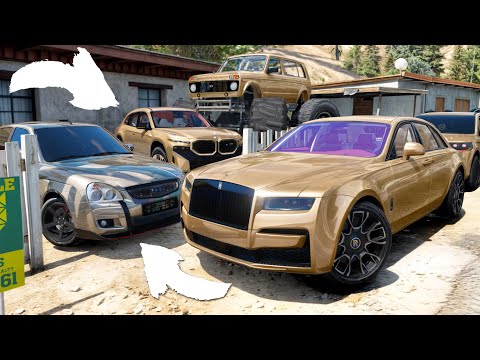 Видео: УГНАЛ КУЧУ ЗОЛОТЫХ ЧИТ ТАЧЕК И ОГРОМНЫЙ МОНСТР ТРАК У МАЖОРА ЗА 180 СЕК! БИТВА ВОРОВ В ГТА 5 ОНЛАЙН!