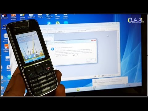 Видео: Nokia c2-01 - прошивка программой Phoenix
