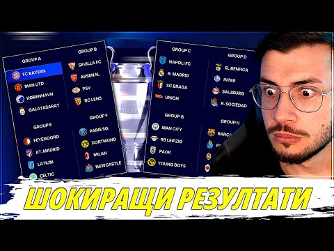 Видео: СИМУЛИРАХ ШАМПИОНСКА ЛИГА И ТОЗИ ОТБОР СПЕЧЕЛИ