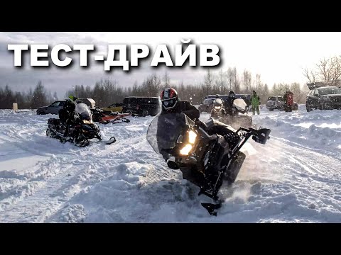 Видео: Тест-драйв УТИЛИТАРНЫХ снегоходов BRP.