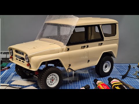 Видео: Изготовление остекления на радиоуправляемую модель. RC DIY