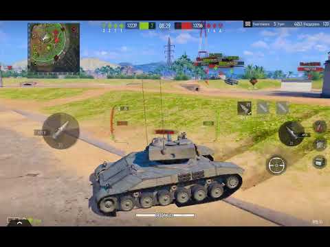 Видео: Tank Company Mobile | BatChat 25T 105mm | Плотные 11к урона