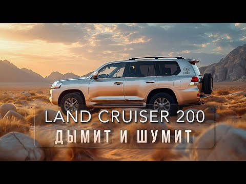 Видео: Land Cruiser 200 дымит и шумит?