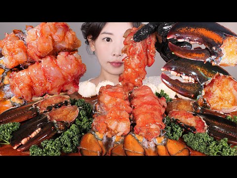 Видео: Я положил живой лобстер в соевый соус SOY SAUCE MARINATED RAW LOBSTER [eating show] mukbang