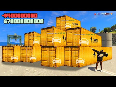 Видео: 400.000.000₽ vs 120 ДУБАЙСКИХ КОНТЕЙНЕРОВ В GTA 5 RADMIR (МОЙ ДОМ)