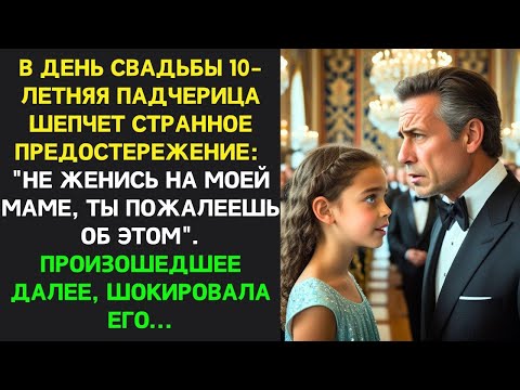 Видео: В день свадьбы падчерица шепотом ПРЕДОСТЕРЕГАЕТ -НЕ ЖЕНИСЬ на моей маме. Правда оказалась ШОКИРУЮЩЕЙ