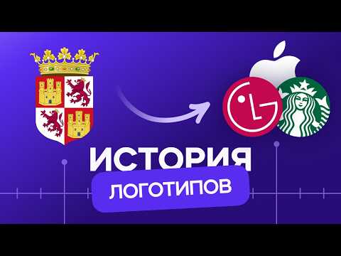 Видео: История логотипов! Как изменялся дизайн брендов и тренды логотипов?