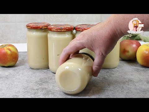 Видео: Нежнее нежного: ЯБЛОЧНОЕ пюре НЕЖЕНКА со СГУЩЕНКОЙ на ЗИМУ. Вкусное пюре из яблок. Wiki Recept