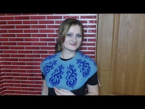 Видео: Азиатский росток спицами. Два способа вязания и схема. Вяжем спицами.