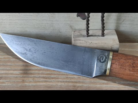 Видео: Нож из подшипника