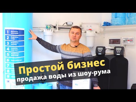 Видео: Простой бизнес, который можно организовать везде. Магазин по продаже воды в формате Шоу-рума.