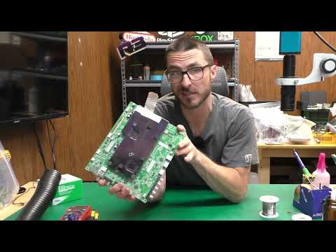 Видео: Ремонт телевизора Vizio M65-C1. Не отображается изображение.