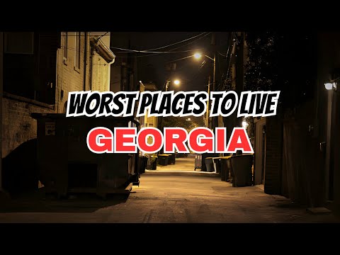 Видео: Запретные зоны Джорджии: 10 худших мест для жизни
