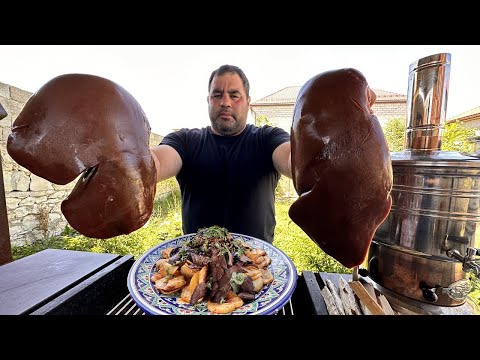 Видео: Картофельные чипсы и сочная печень – вкусно и просто!