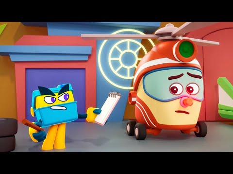 Видео: Осторожно: безопасность! — 21 серия — Живой гараж — Мультик для детей про машинки